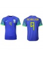 Brasilien Richarlison #9 Replika Borta Kläder VM 2022 Kortärmad